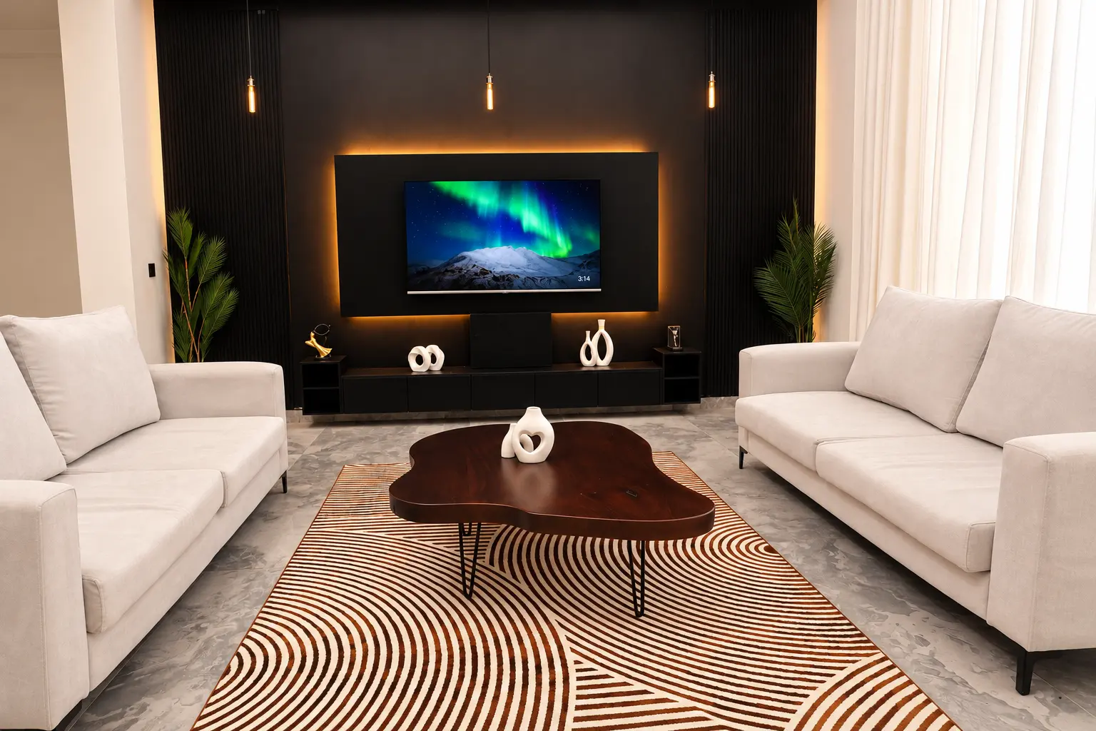Living room — sofas